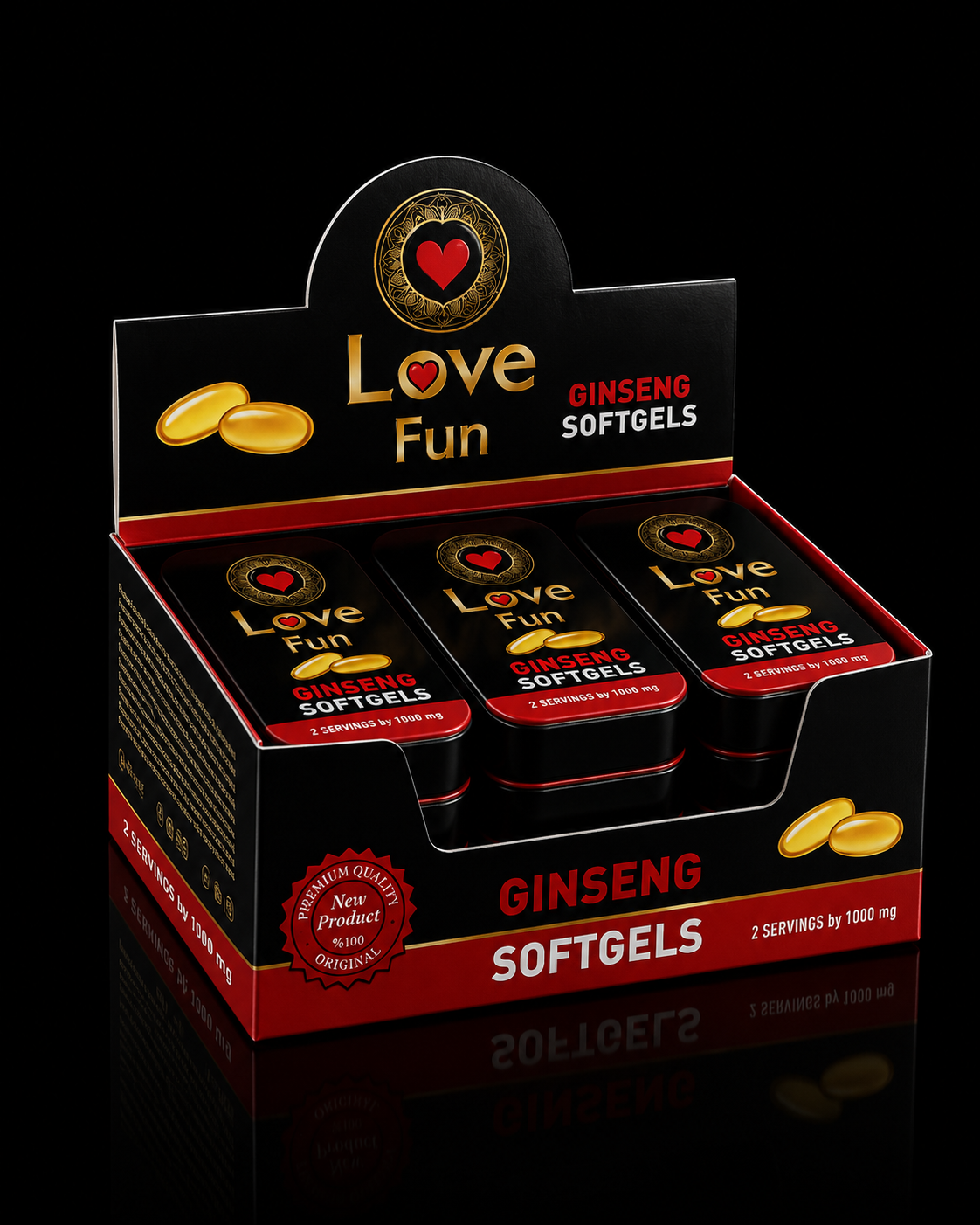 Love Fun Ginseng Softgels